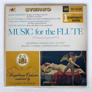 SEVERINO GAZZELLONI/MUSIC FOR THE FLUTE/AUDIO FIDELITY FCS50029 LP