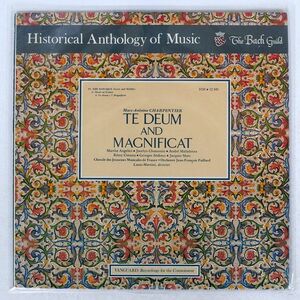 LOUIS-MARTINI/MARC ANTOINE CHARPENTIER : TE DEUM AND MAGNIFICAT/THE BACH GUILD HM12SD LP