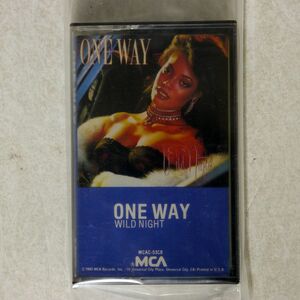 ONE WAY/WILD NIGHT/MCA MCAC 5369 カセット □