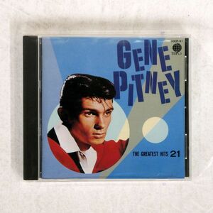 GENE PITNEY/THE GREATEST HITS 21/OVERSEAS RECORDS 30CP91 CD □