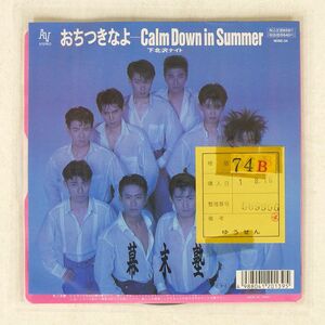 プロモ 幕末塾/おちつきなよ - CALM DOWN IN SUMMER/NEC AVENUE N06E-34 7 □