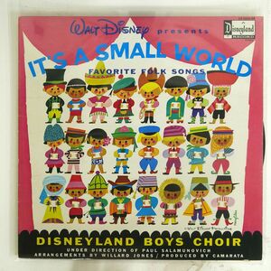 DISNEYLAND BOYS CHOIR/IT’S A SMALL WORLD/DISNEYLAND CZ5020DR LP