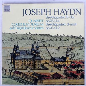 独 QUARTETT COLLEGIUM AUREUM/HAYDY: STREICHQUARTETT B-DUR, OP. 76, NR. 4 STREICHQUARTETT D-MOLL, OP. 76, NR. 2/DEUTSCHE HARMONIA M