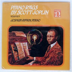 米 JOSHUA RIFKIN/SCOTT JOPLIN : PIANO RAGS VOLUME II/NONESUCH H71264 LP