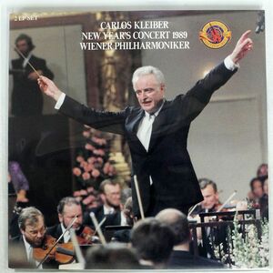 CARLOS KLEIBER/NEW YEAR’S CONCERT 1989/CBS MASTERWORKS M2X45564 LP