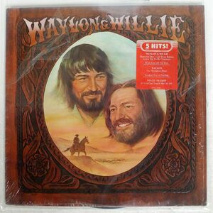 米 WAYLON JENNINGS & WILLIE NELSON/WAYLON & WILLIE/RCA VICTOR AFL12686 LP