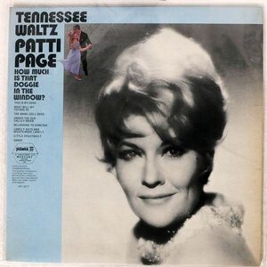 米 PATTI PAGE/TENNESSEE WALTZ/PICKWICK SPC3277 LP