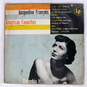 JACQUELINE FRANCOIS/AMERICAN FAVORITES/COLUMBIA WL5111 LP
