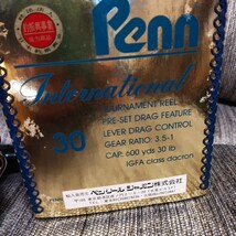 ★元箱付き 中古美品！ ペン インターナショナル 30 PENN REELS INTERNATIONAL マグロ カジキ クエ 泳がせ トローリング★_画像5