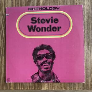 【Record】Stevie Wonder Anthology US盤 見開き 3LP 再生確認済み　透明袋交換済み