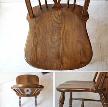 ■店頭価格　￥３３０００■ダイニングチェア２２・イギリスヴィンテージ家具・古木椅子・英国アンティーク家具_画像3
