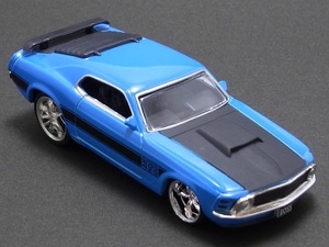 ★★日曜夜★ルース★'70 FORD MUSTANG BOSS 429★DUB CITY BIGTIME MUSCLE WAVE 3★JADA TOYS★1/64