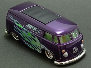 ★★★日曜夜★ルース★'62 VW (VOLKSWAGEN) BUS★DUB CITY OLDSKOOL WAVE 3★JADA TOYS★1/64