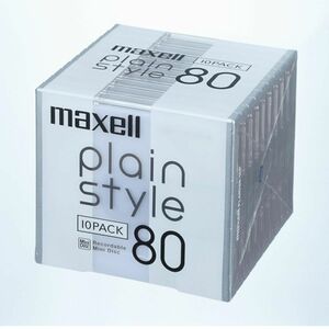 ミニディスク 80分 10枚 PLMD80.10P MD