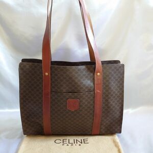 CELINE マカダム柄 トートバッグ