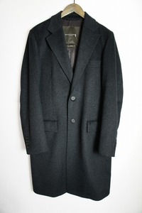 国内正規 美品22AW MACKINTOSH LONDONマッキントッシュ NEW BRIDGE チェスター コート ウール カシミヤ ビーバー G1B50-855 本物 灰925N▲