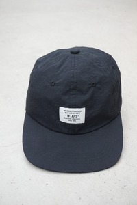 極美品 正規 22AW WTAPS ダブルタップス T-6H 02 / CAP / NYLON. TUSSAH. SPEC BLACK ナイロン キャップ 222HCDT-HT08 黒 本物1006N▲