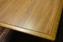 CJC23 飛騨の家具 KASHIWA 柏木工 メラミントップ ダイニングテーブル ビンテージ W179cm コロニアル様式 カシワ 食卓テーブル 食卓机_画像6