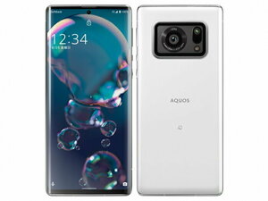 【新品同様】AQUOS R6 ホワイト　A101SH softbank【送料無料】【即日発送】