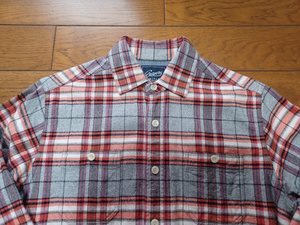 Grayers　高級フランネルシャツ　Mサイズ相当(アメリカサイズXS) 定価2万円ほど　Grayers heritage flannel
