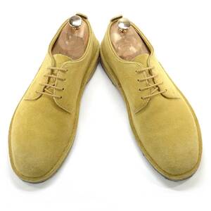 即決 Clarks UK 8 プレーントゥ クラークス メンズ オークスエード 本革 レザーシューズ 本皮 ビジネス 通勤 革靴 カジュアル 紳士靴 会社