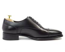 即決 イタリア製 DSQUARED2 43 ストレートチップ ディースクエアード メンズ 黒 ブラック 本革 ビジネス 本皮 革靴 レースアップ 紳士靴_画像3