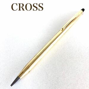 ■筆記確認済み■CROSS クロス 1/20 12KT GOLD FILLED 金張り　シャープペンシル 回転式　ゴールド　USA製