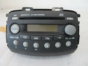 エッセ　L235S　オーディオ　CD　AM　FM　86180-B2500　プレーヤー　デッキ　ステレオ 　純正　21184　伊t