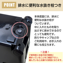 コールマン (COLEMAN) エクスカーションクーラー/16QT(STEEL BLUE) キャンプ用品 クーラーボックス ハードクーラー 小型 中型 10L～30L_画像6