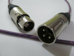  digital XLR cable 1 pcs 50cm | cable :BELDEN Belden 9180 | plug :NEUTRIK