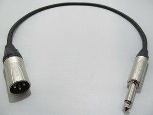 XLR( мужской )-TS фоно кабель 1 шт. 1.5m | кабель :.. электрический провод SOFTEC MIC CORD | штекер :NEUTRIK