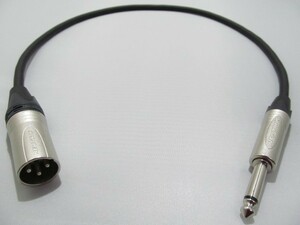 XLR( мужской )-TS фоно кабель 1 шт. 2.5m | кабель :.. электрический провод SOFTEC MIC CORD | штекер :NEUTRIK