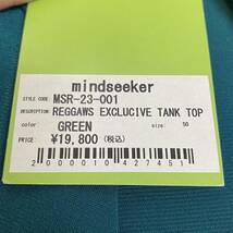 Mindseeker MSR-23-001 REGGAWS EXCLUCIVE TANK-TOP マインドシーカー レガース エクスクルーシブ タンクトップ size 50_画像4