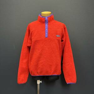 Patagonia 80S Snap-T Fleece Jacket Patagonia 80S Флисовая куртка красная винтажная мужская внешняя