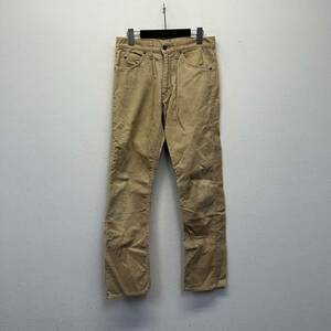 DENIME ORIZZONTI corduroy pants size 31 Denime olizonti период вельвет брюки бежевый сделано в Японии бумага patch American Casual 