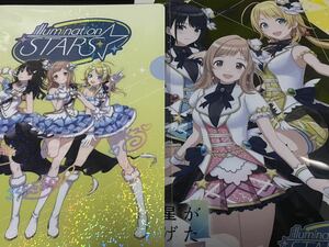 イルミネーションスターズ アイドルマスターシャイニーカラーズ 星が見上げた空 5.5th ライブ CD物販 会場特典 クリアポスター 入場特典