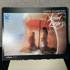 希少 DAVID HAMILTON Victor VHDビデオディスク 当時物 ビクター デイヴィット ハミルトン サントロペの夏の画像2