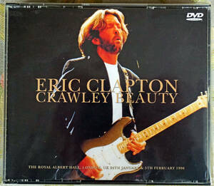 ERIC CLAPTON : CRAWLEY BEAUTY 3DVD(DVDR) プロショット映像・新品未開封品　廃盤レア品