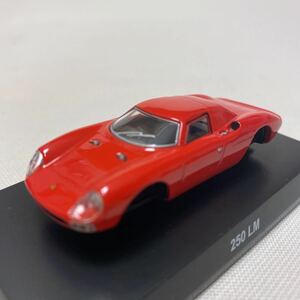 1/64 京商 サンクス　フェラーリ　7 ネオ　250 LM 朱赤　レッドオレンジ