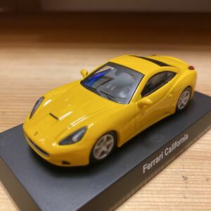 1/64 京商 サンクス　フェラーリ　7 ネオ　カリフォルニア　黄　イエロー