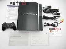 PlayStation3 80GB クリアブラック（旧型PS3本体・CECHL00） PS3_画像3