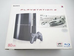 PlayStation3 80GB クリアブラック（旧型PS3本体・CECHL00） PS3