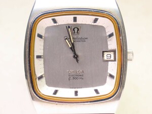 ■♪価格高騰! 資産価値！稼働 電池新品高級超レア！ビンテージ！ OMEGA オメガ Constellation コンステレーション ELECTRONIC f300Hz音叉2