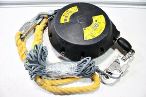 【美品】キョーワ式 安全ブロック LB-15 15m ワイヤーロープタイプ 許容荷重130kg