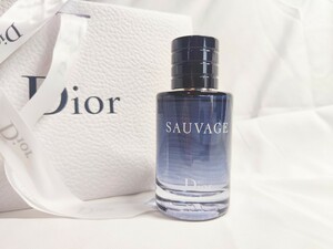 【ほぼ未使用】【送料無料】Dior ディオール SAUVAGE ソヴァージュ ソバージュ オードトワレ オードゥトワレ 60ml EDT オーデトワレ