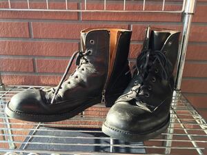 SOPH × Silvano Mazza ブーツ マウンテン メンズ SOPHNET. ソフネット別注 ARMY BOOTS サイドジップ ライダース FCRB 黒 バイク