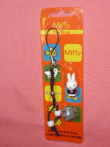 очень редкий! retro 2000 год Miffy герой эмблема ремешок *