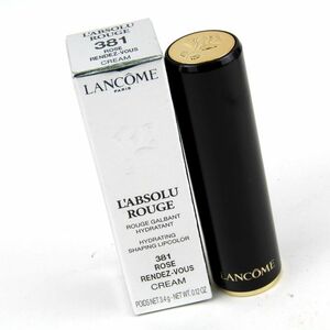 ランコム 口紅 ラプソリュルージュ 381 未使用 コスメ 外装難有 レディース 3.4gサイズ LANCOME