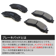 スバル サンバー トラック S500J S510J フロント ブレーキパッド 前 左右 04465-B5091 04465-B5150 互換品 1ヵ月保証_画像2