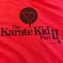 80s ナイキ air jordan ビンテージ ダブルフェイス リバーシブル Tシャツ karate kid 2 movie 映画 vintage nike ジョーダン USA製_画像4